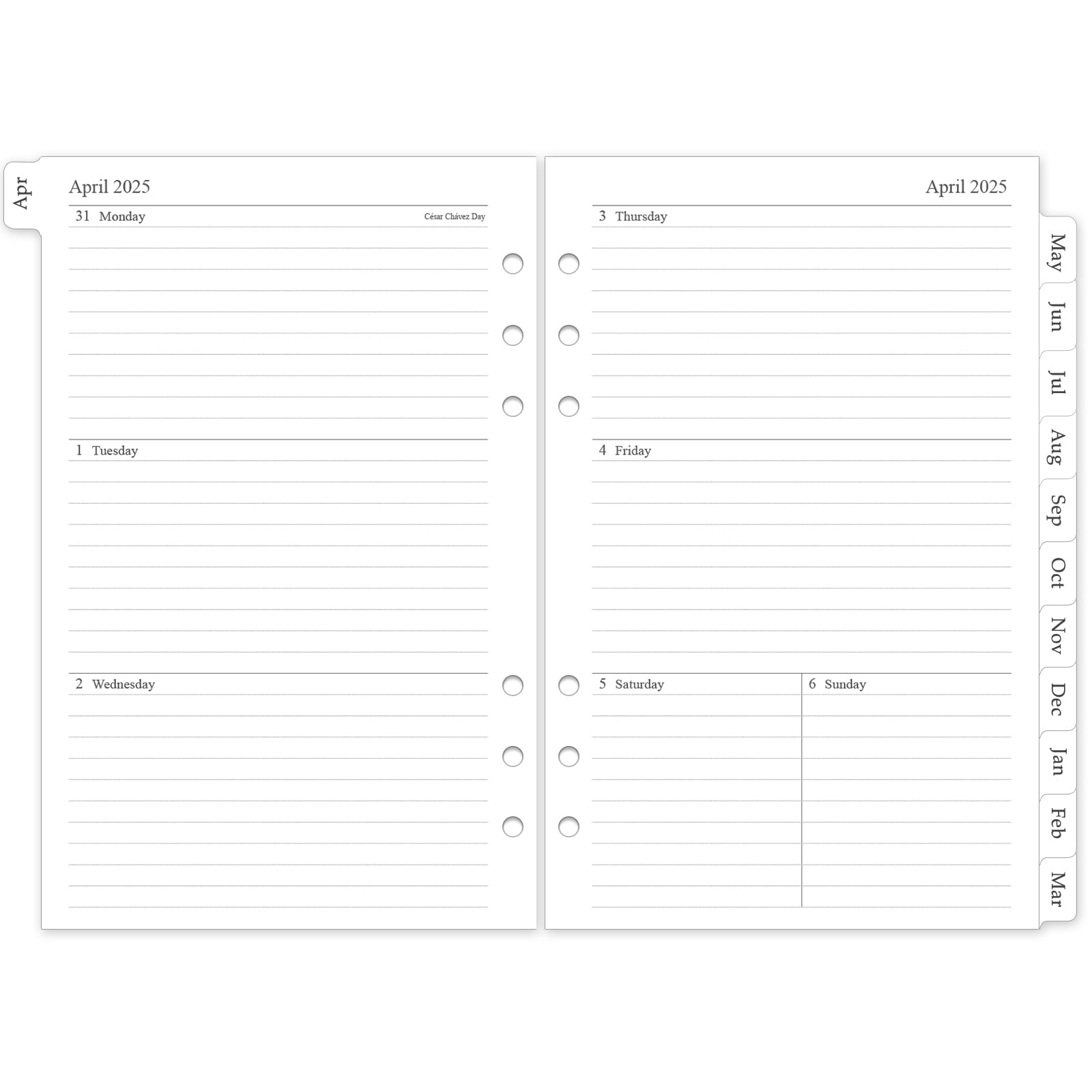 I’m PINCHm 30ml × ❷／2025年7月末 Amazon.com : 2025-2026 Weekly & Monthly Planner Refill, A5
